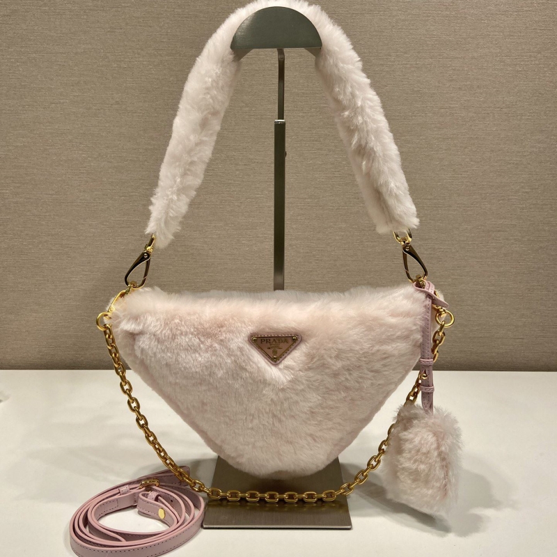 Pra*a triangle pouch